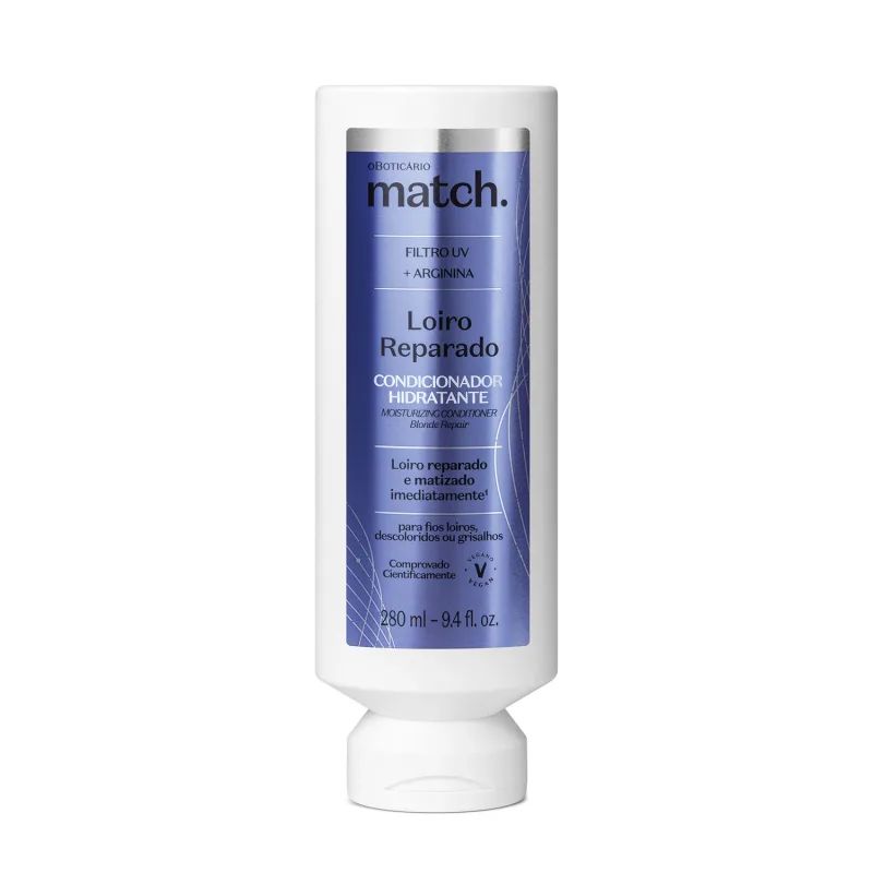 CONDICIONADOR HIDRATANTE MATCH LOIRO REPARADO 280ML