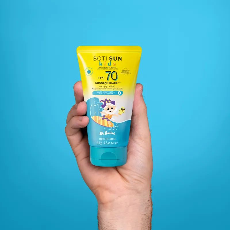 PROTETOR SOLAR INFANTIL FPS70 BOTI SUN KIDS 120G