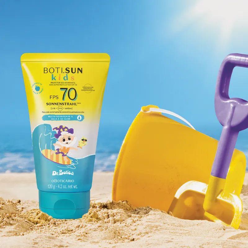 PROTETOR SOLAR INFANTIL FPS70 BOTI SUN KIDS 120G