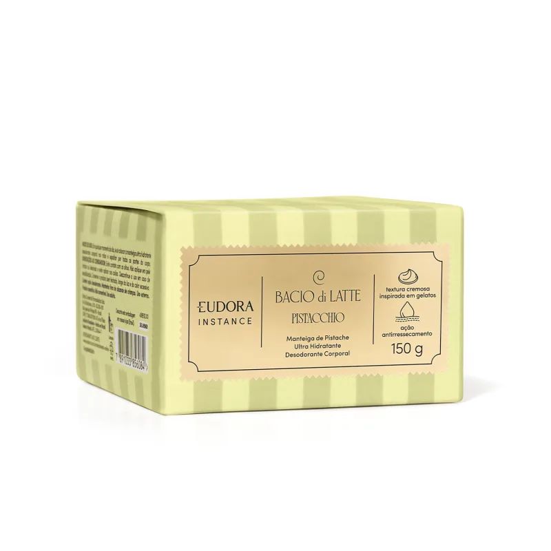 MANTEIGA ULTRA HIDRATANTE CORPORAL INSTANCE PISTACCHIO 150G