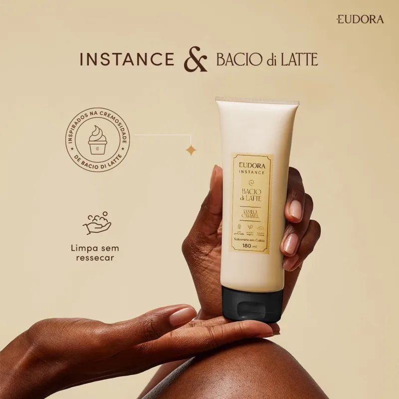 SABONETE EM CALDA INSTANCE VANILLA CARAMEL 180ML
