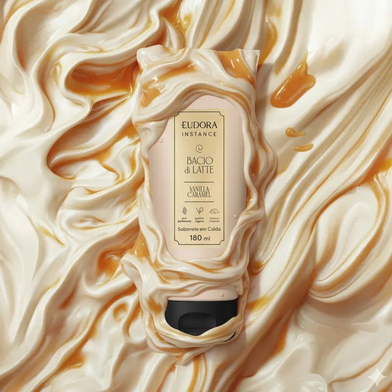 SABONETE EM CALDA INSTANCE VANILLA CARAMEL 180ML