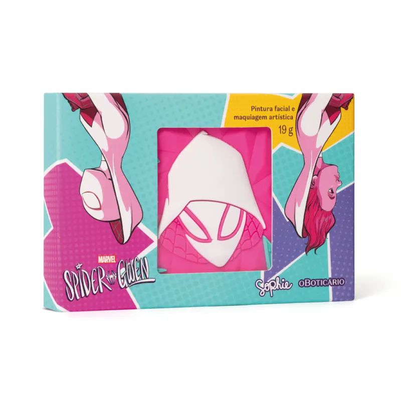 PALETA MULTIFUNCIONAL SPIDER-GWEN HYDRA LINER 17G