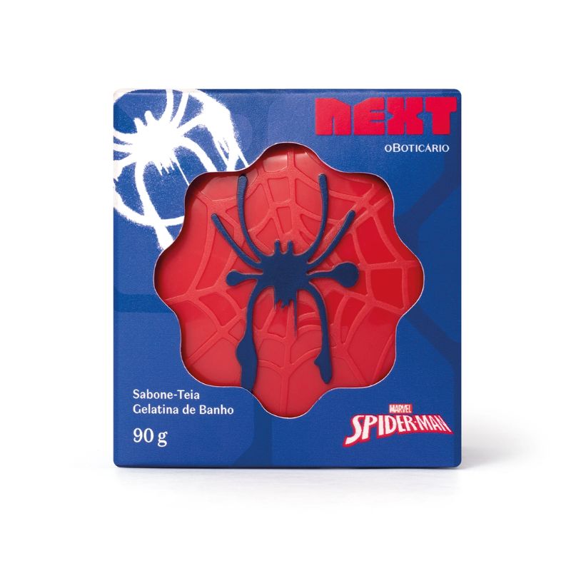 SABONETE-TEIA GELATINA DE BANHO NEXT SPIDER MAN 90G