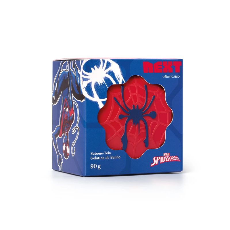 SABONETE-TEIA GELATINA DE BANHO NEXT SPIDER MAN 90G