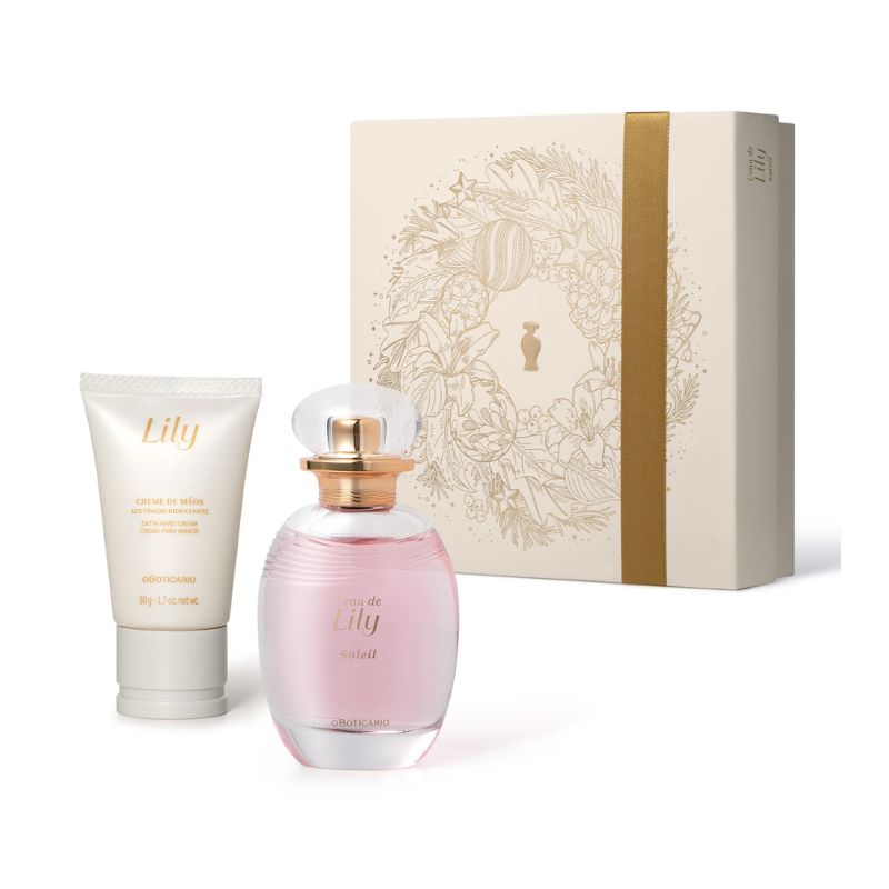 KIT PRESENTE L'EAU DE LILY SOLEIL (3 ITENS)