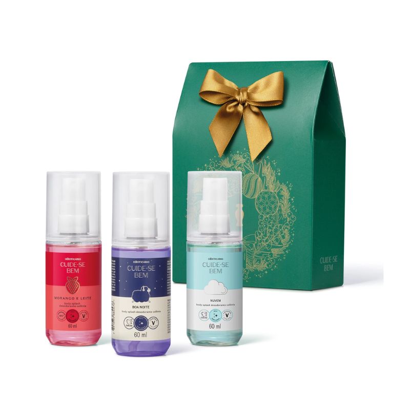 KIT PRESENTE CUIDE-SE BEM SPLASHES (3 ITENS)