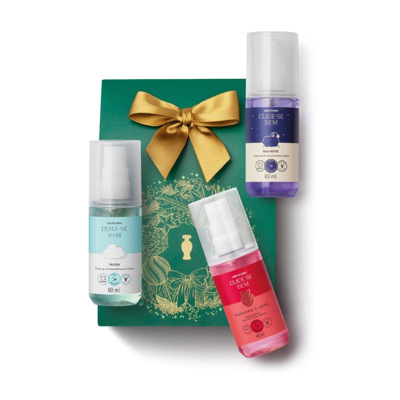 KIT PRESENTE CUIDE-SE BEM SPLASHES (3 ITENS)