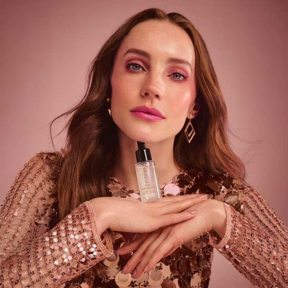 PRIMER FACIAL L�QUIDO METALS ROS� EUDORA MAKE 32ML