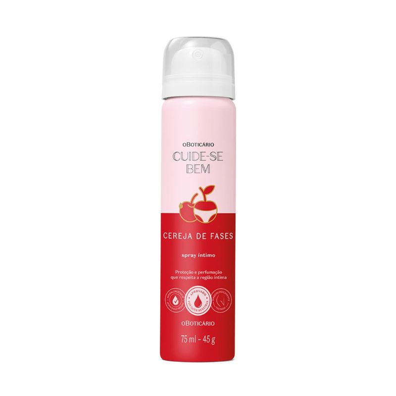SPRAY �NTIMO DESODORANTE CUIDE-SE BEM CEREJA DE FASES 75ML